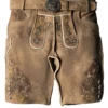 Brown Bavarian Lederhosen Men