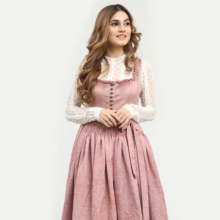 Authentic Dirndl Royal Midi Evening Sand