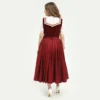 German Dirndl Timeless Luxury Ruby Allure