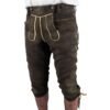 Andechs Brown Kniebund Lederhose