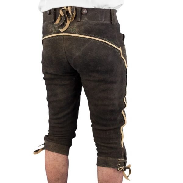 Andechs Brown Kniebund Lederhose
