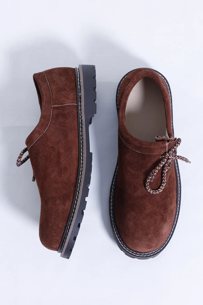 Authentic Light Brown Lederhosen Shoes