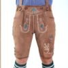 Lion Motif Bavarian Lederhosen Men