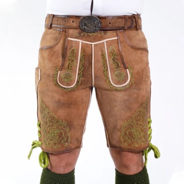 Trachten Lederhosen Brown Deer Skin