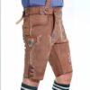 Lion Motif Bavarian Lederhosen Men