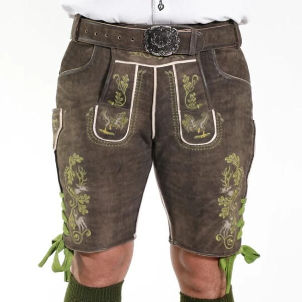 Men's Lederhosen Forest Green