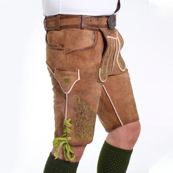 Trachten Lederhosen Brown Deer Skin