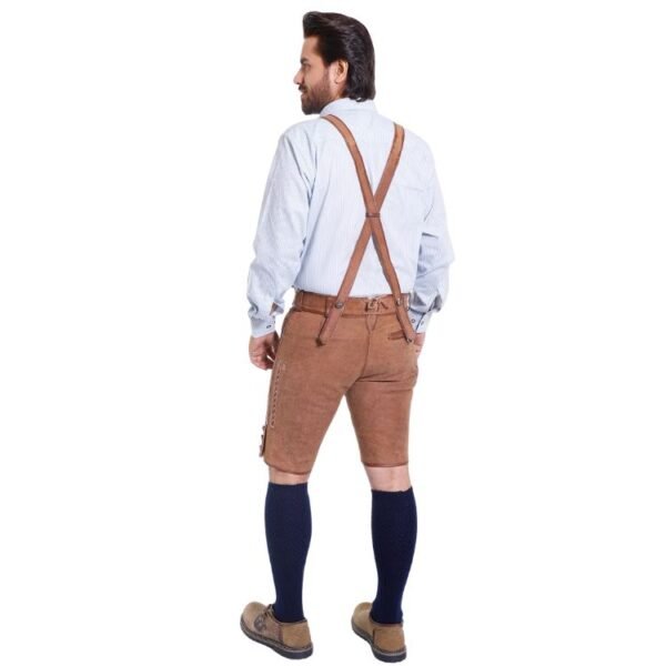 Bold Brown Men's Lederhosen