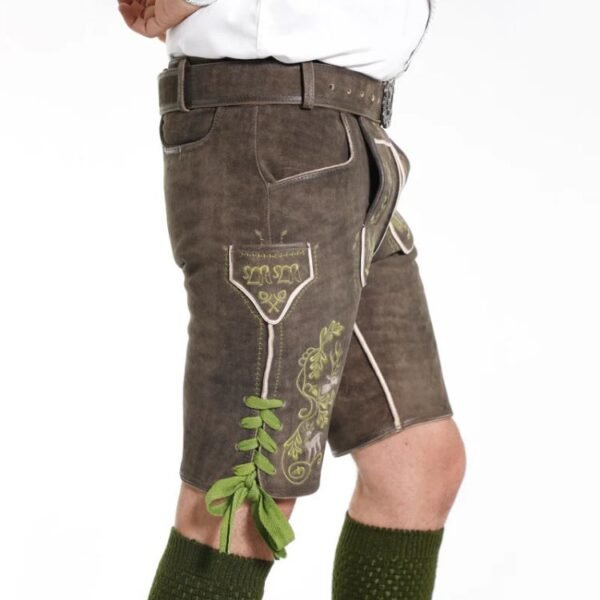 Men's Lederhosen Forest Green