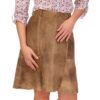 Bernstein A-Line lederhosen Skirt