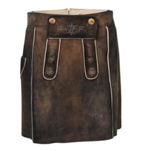 AlpenRose Embroidered LederSkirt