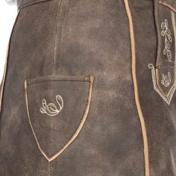 Ziegenleder Anthracite Skirt