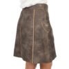 Ziegenleder Anthracite Skirt