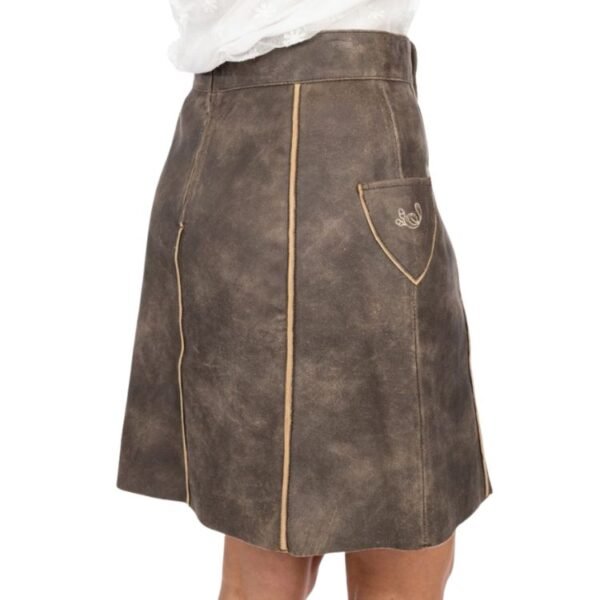 Ziegenleder Anthracite Skirt