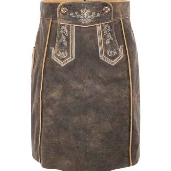 Ziegenleder Anthracite Skirt