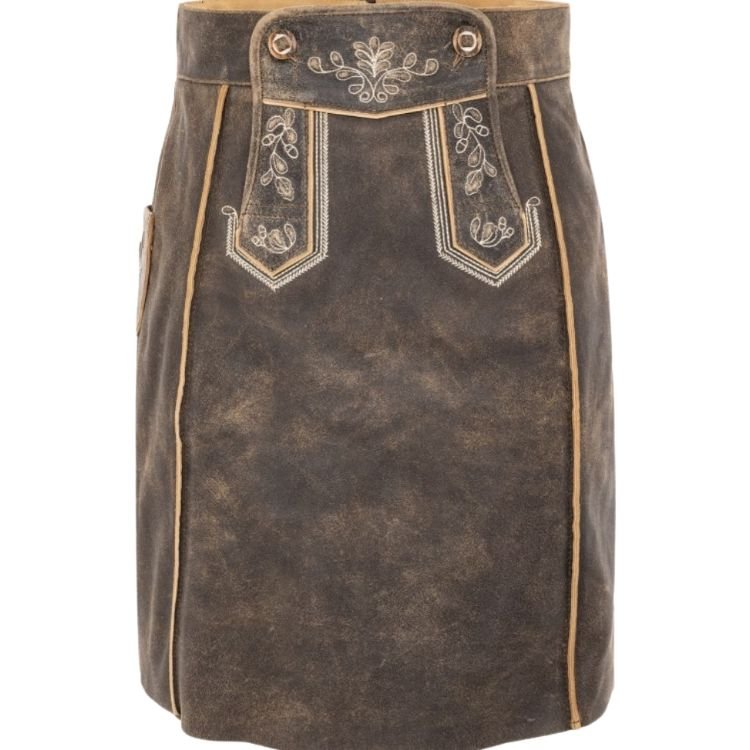 Ziegenleder Anthracite Skirt